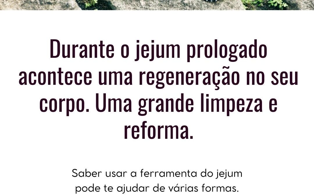 Como melhorar a sua saúde com o jejum prolongado