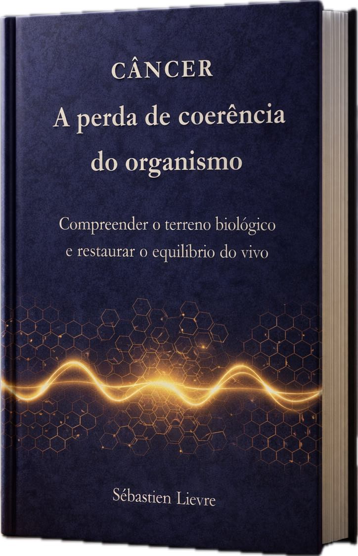 Livro sobre câncer e coerência do organismo de Sébastien Lievre